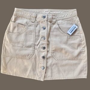 Old Navy Mid-Rise Utility Mini Skirt